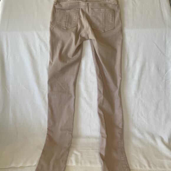Rag & Bone Tan Skinny Jeans 25 Snag On Left Cheek- See Pics - Picture 4 of 8